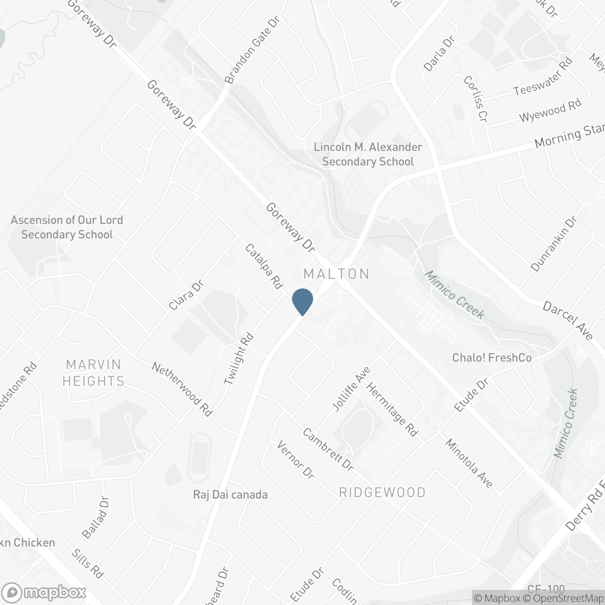 7397 CATALPA ROAD, Mississauga, Ontario L4T 2T2